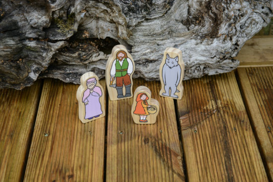 Little Red Riding Hood Wooden Characters