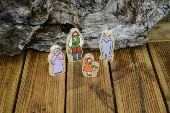 Little Red Riding Hood Wooden Characters