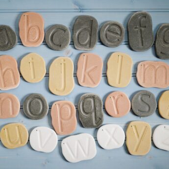 Feels-Write Lowercase Letter Stones