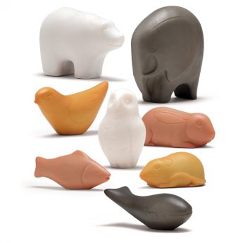 Children's sensory play animals - beautiful, tactile resource made from stone (1 - 3 inches)