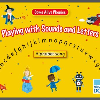 Interactive app exploring letters and their respective sounds