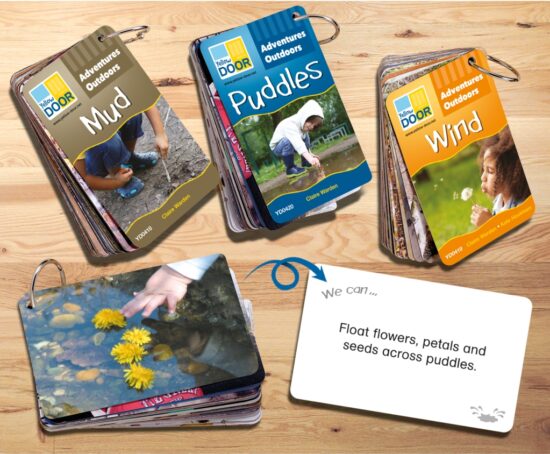 Inspiration cards to promote outdoor learning