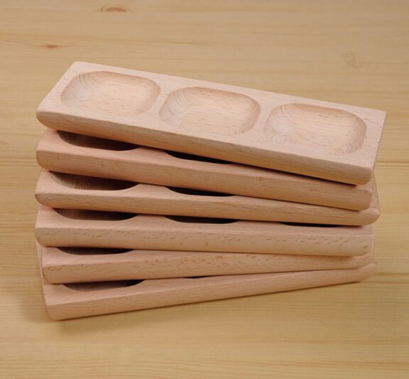 3-Pebble Word-building Trays