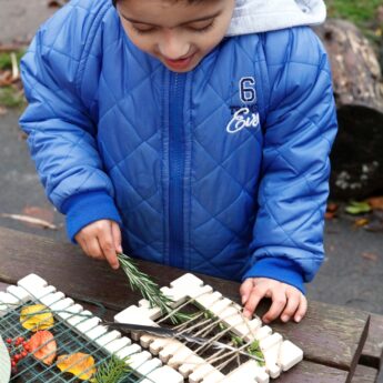 Natural Weaving Frames - wooden frames for early weaving