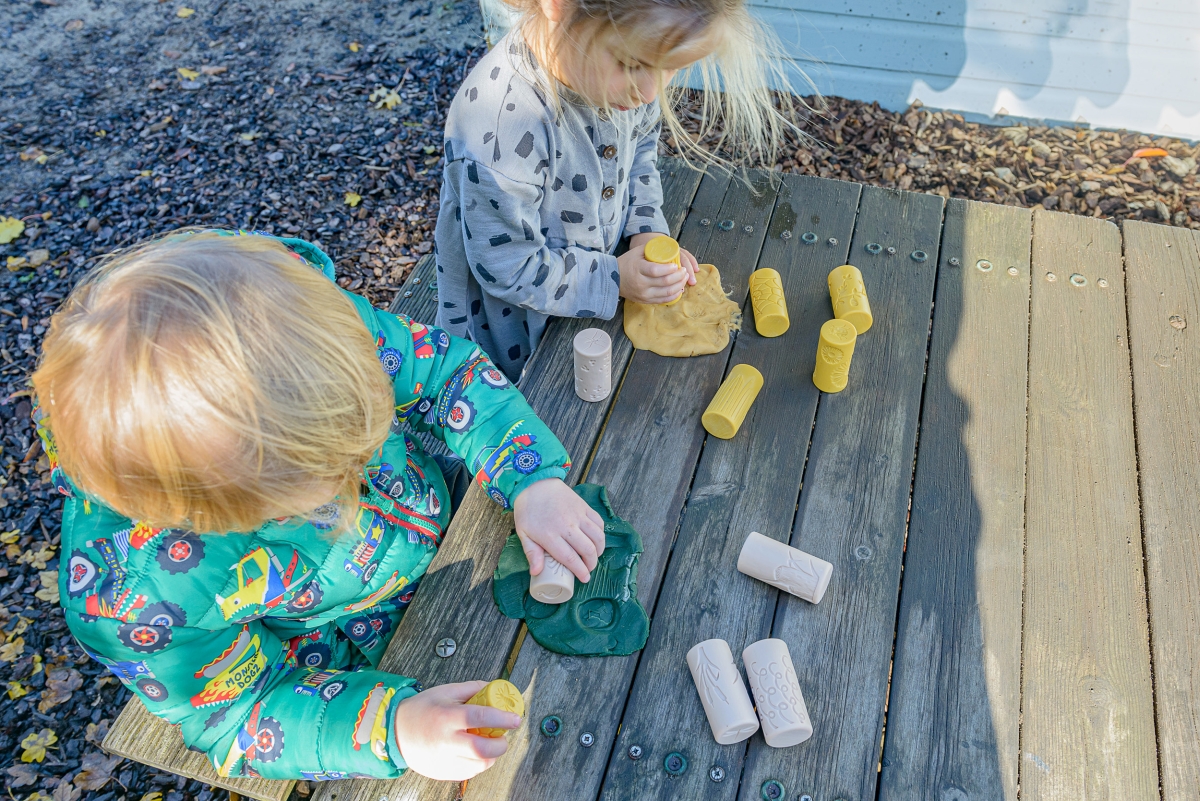 Let's Roll Play Dough Tools - Forest Friends – faithsplaytime