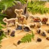 Woodland Animal Families Wooden Characters  - Image 5